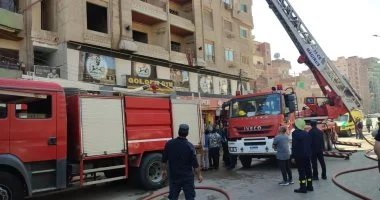 السيطرة على حريق اندلع في شقة سكنية