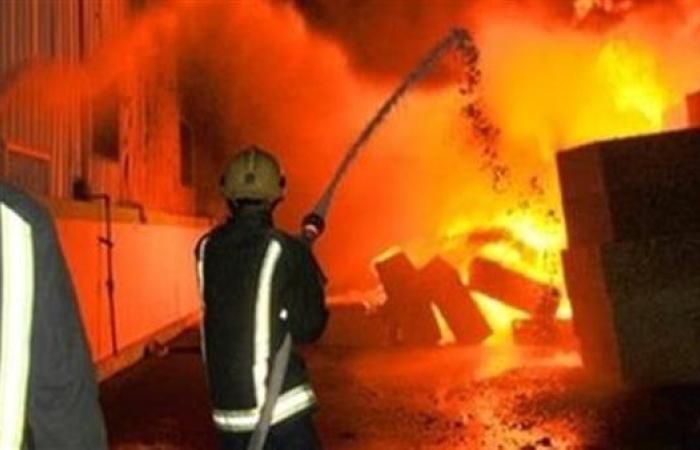 حريق يلتهم عفش عروسة في مركز سمالوط