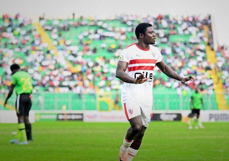 الزمالك ينهي عقد اللاعب البنيني سامسون أكينيولا