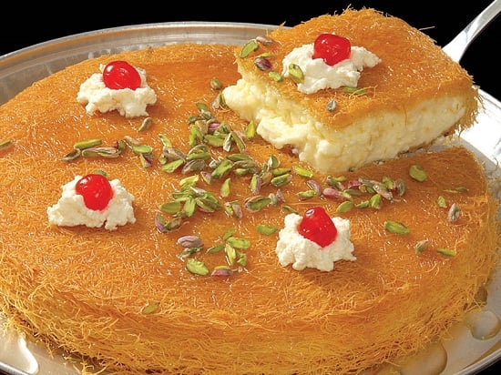 طريقة عمل الكنافة بالقشطة