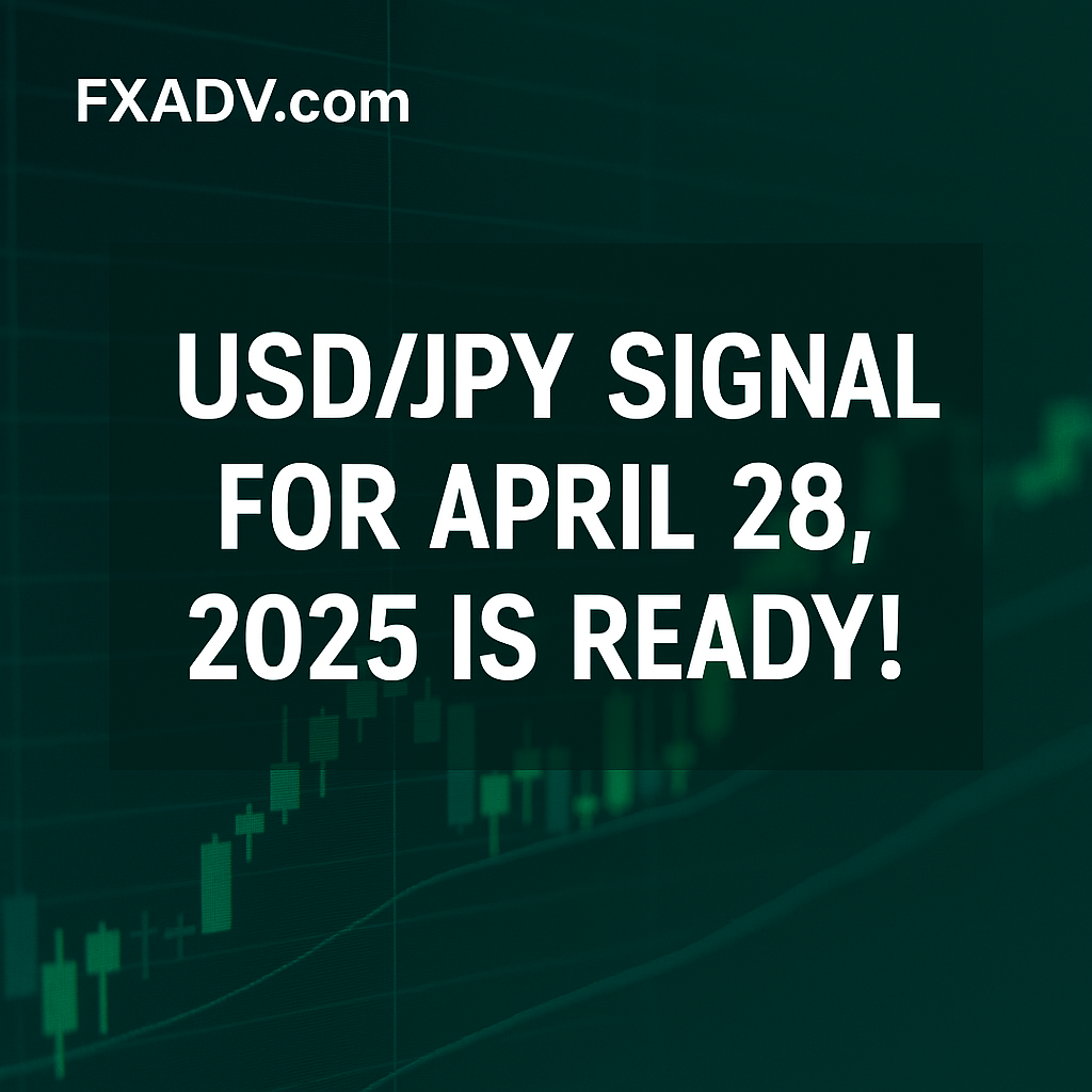 USD/JPY Signal April 28 2025 | Full Technical and Fundamental Analysis