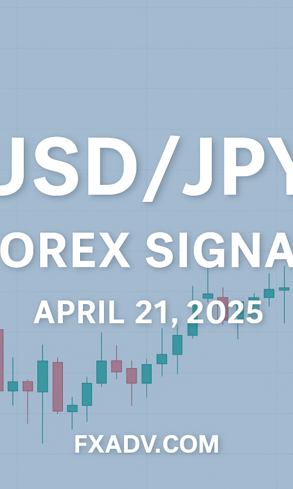 USD/JPY Forex Signal April 21, 2025 – Bearish Trend Strengthens