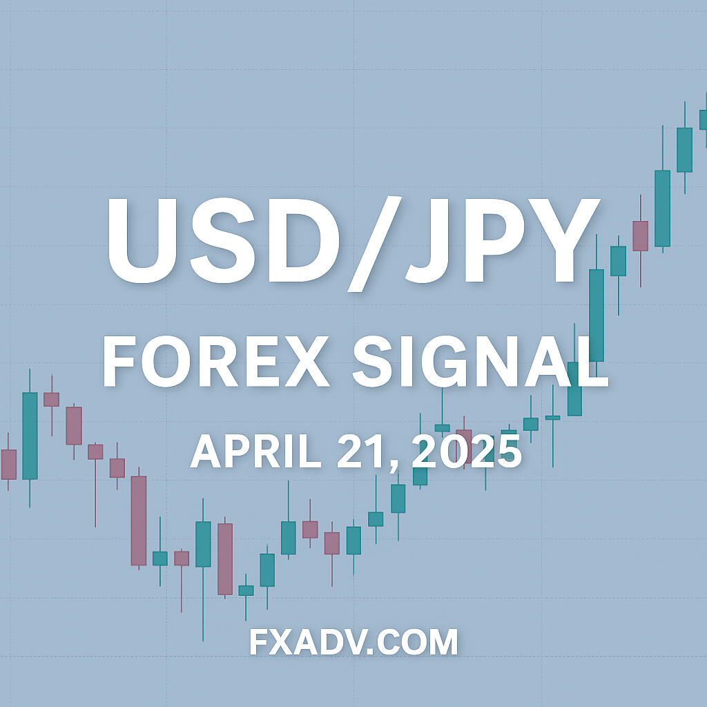 USD/JPY Forex Signal April 21, 2025 – Bearish Trend Strengthens