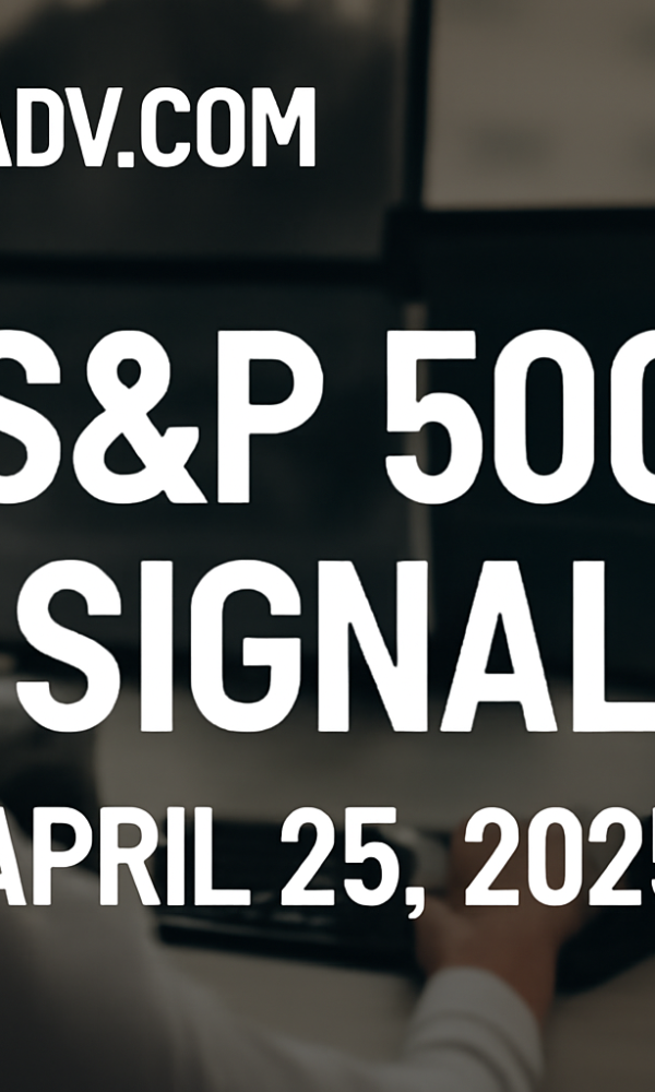 S&P 500 Signal – Bullish Reversal Setup – April 25, 2025