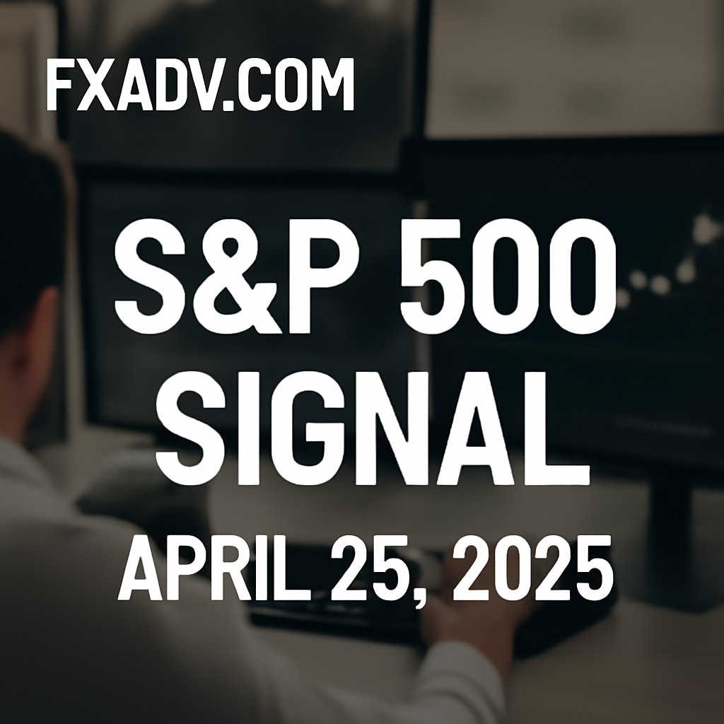 S&P 500 Signal – Bullish Reversal Setup – April 25, 2025