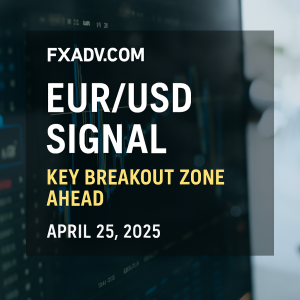 EUR/USD Signal – Breakout Opportunity as Dollar Weakens – April 25, 2025