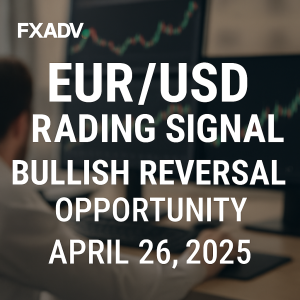 EUR/USD Trading Signal – Bullish Reversal Opportunity – April 26, 2025
