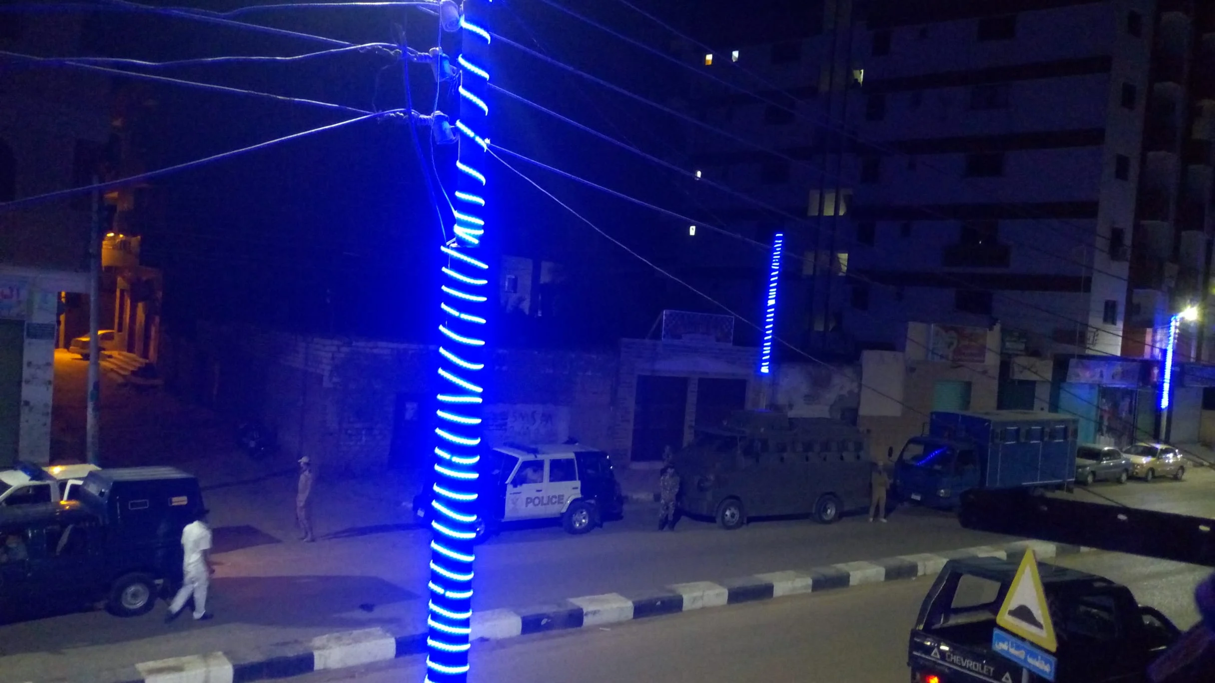 أصيب شابان في الوادي الجديد مساء أمس الأربعاء
