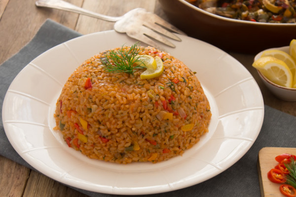 طريقة عمل الأرز الصيادية