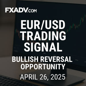 EUR/USD Trading Signal – Bullish Reversal Opportunity – April 26, 2025