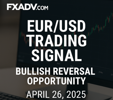 EUR/USD Trading Signal – Bullish Reversal Opportunity – April 26, 2025