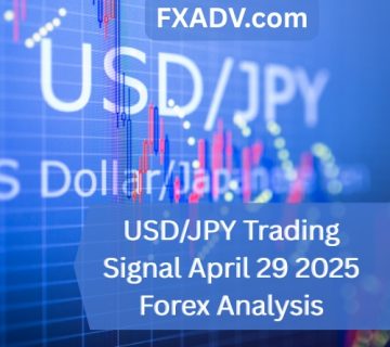USD/JPY Trading Signal April 29 2025 Forex Analysis
