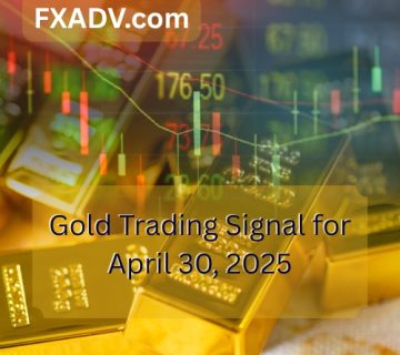 Gold Trading Signal for April 30, 2025