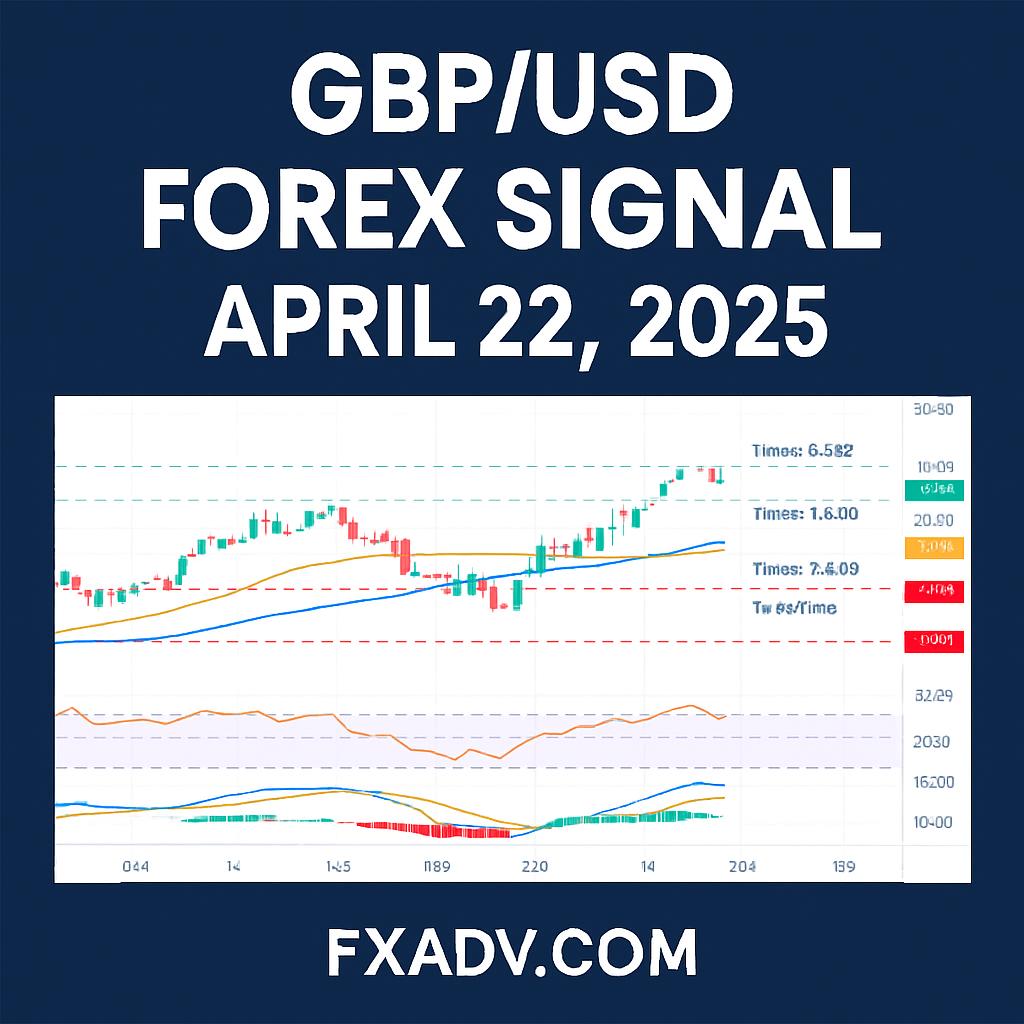GBP/USD Forex Signal April 22, 2025 – Bullish Breakout Above 1.2680