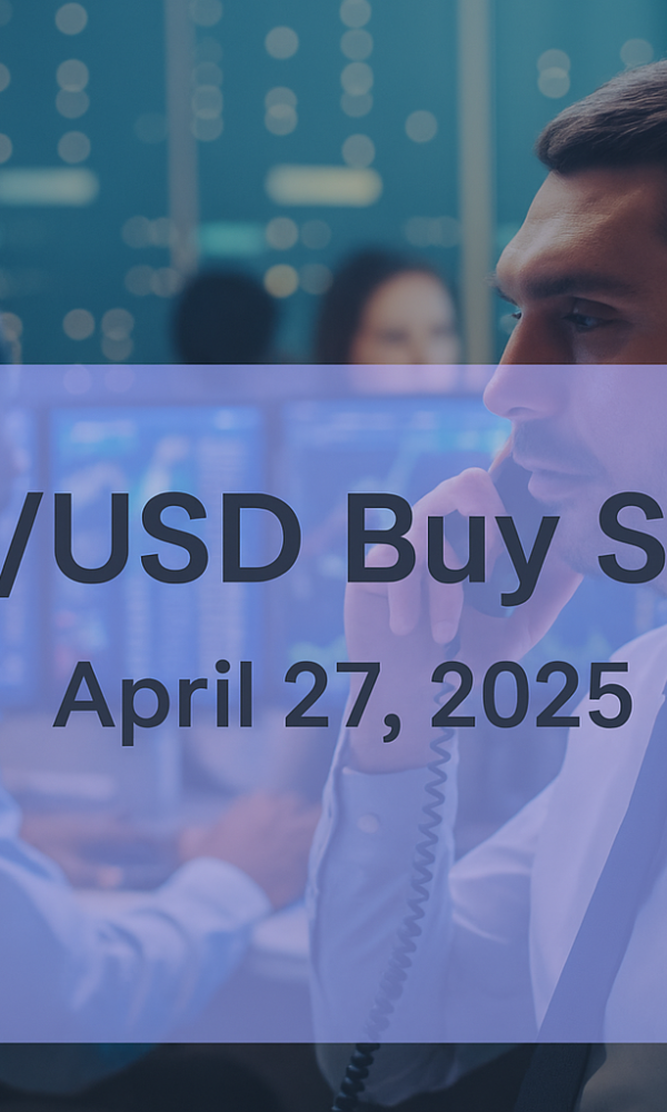 EUR/USD Buy Signal – April 27, 2025 | Full Trading Setup