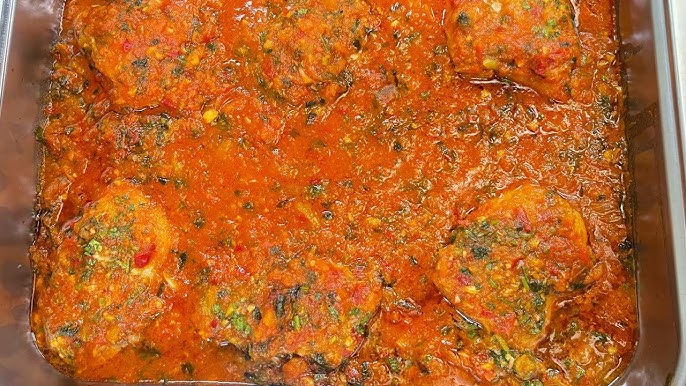 طريقة تحضير السمك بالصوص الأحمر