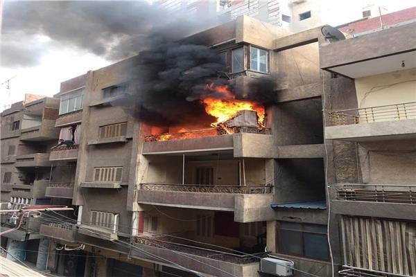 تم إطفاء حريق داخل شقة سكنية في منطقة فيصل بدون وقوع أي إصابات