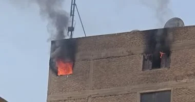 تم إطفاء حريق داخل شقة سكنية في منطقة فيصل بدون وقوع أي إصابات