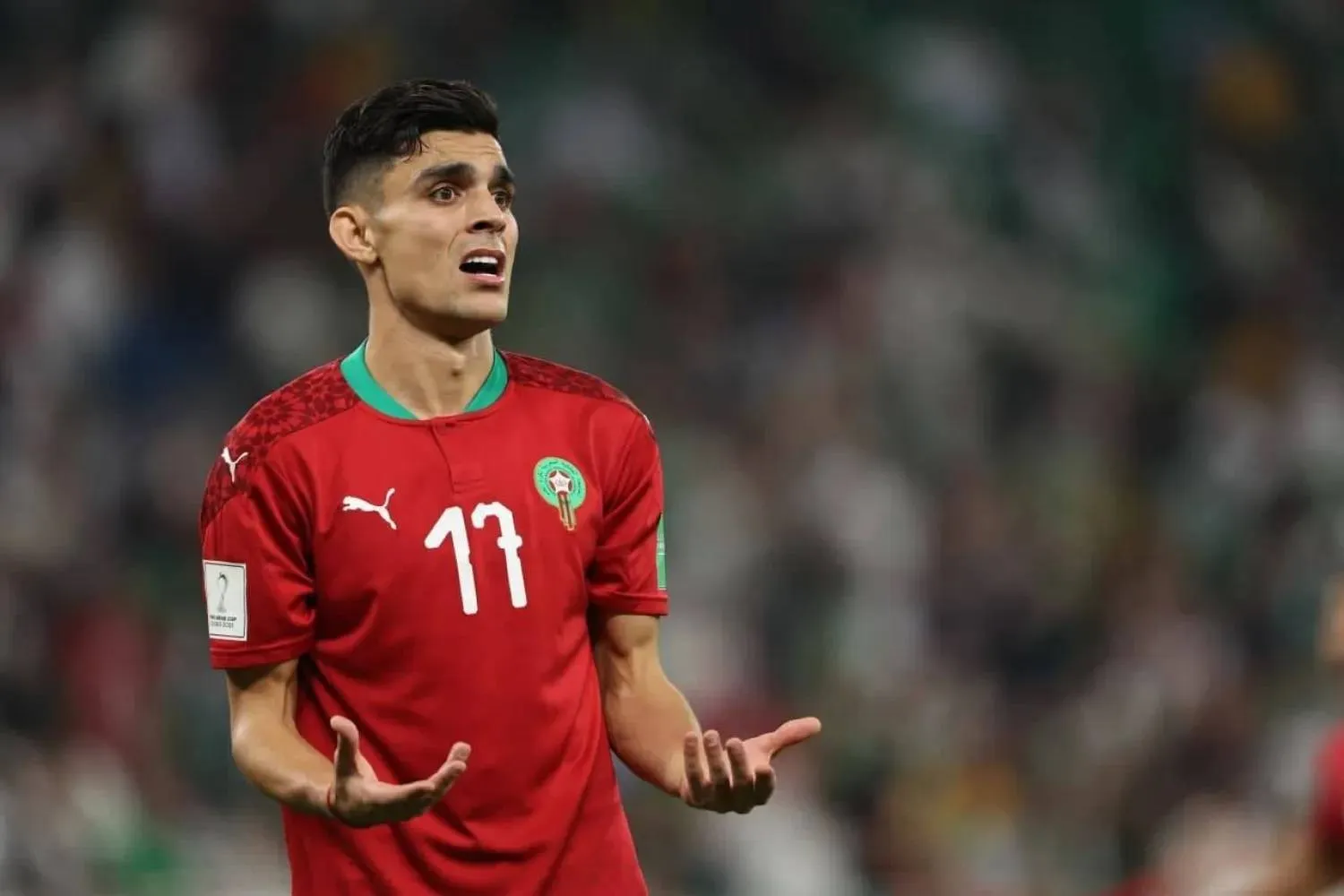 حرص أشرف بن شرقي وعطية الله على مساندة منتخب المغرب