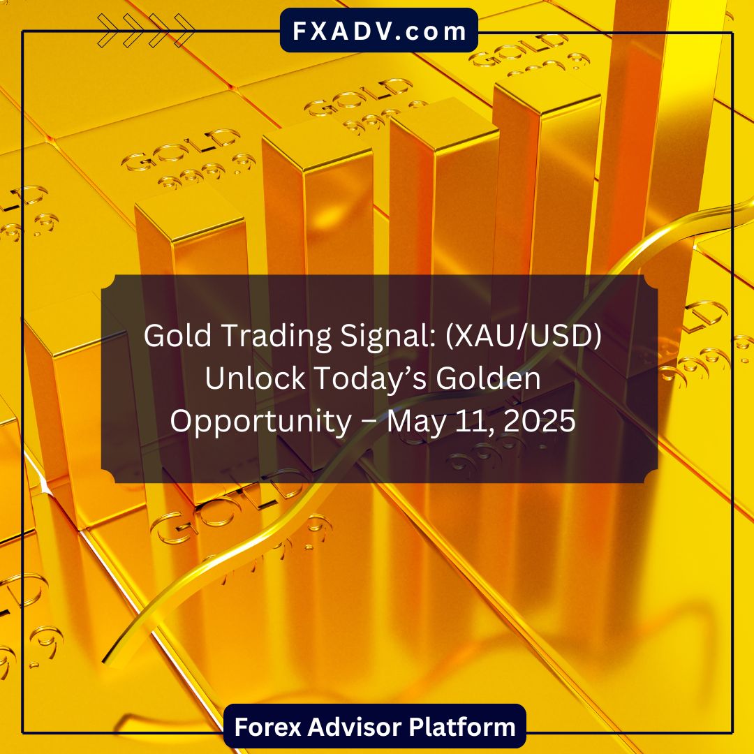 Gold Trading Signal: (XAU/USD) Unlock Today’s Golden Opportunity – May 11, 2025