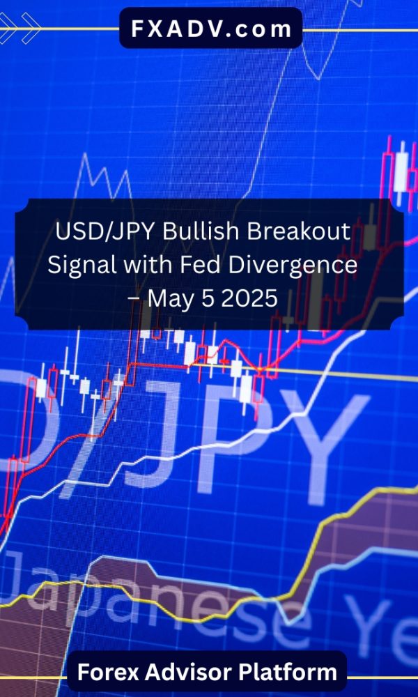 USD/JPY Bullish Breakout Signal with Fed Divergence – May 5 2025