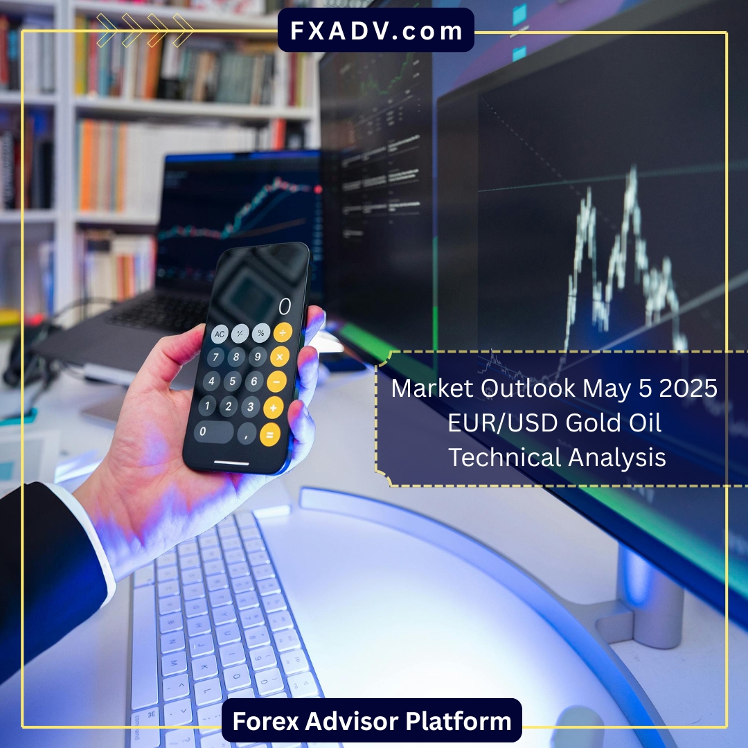 Market Outlook May 5 2025 EUR/USD Gold Oil Technical Analysis