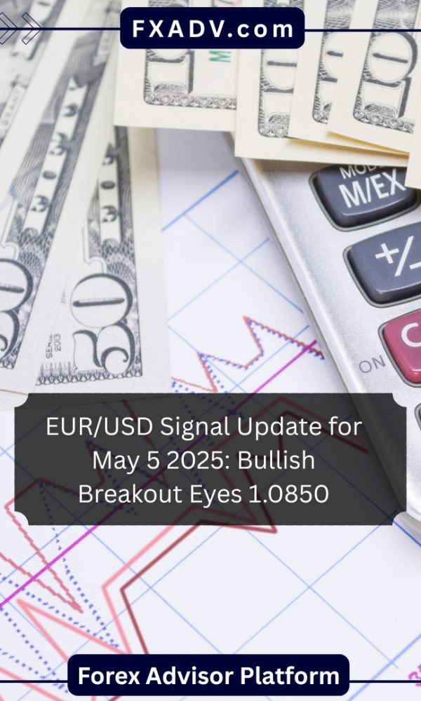 EUR/USD Signal Update for May 5 2025: Bullish Breakout Eyes 1.0850